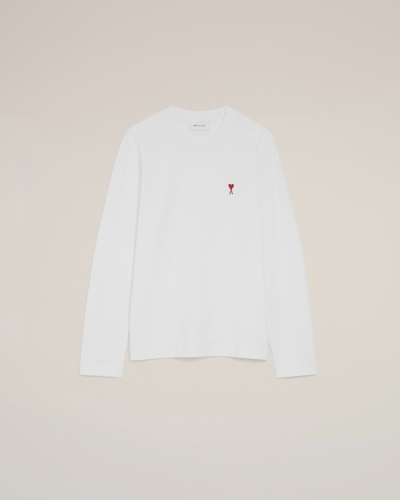 LONGSLEEVES T SHIRT RED ADC LIGHT JERSEY WHT