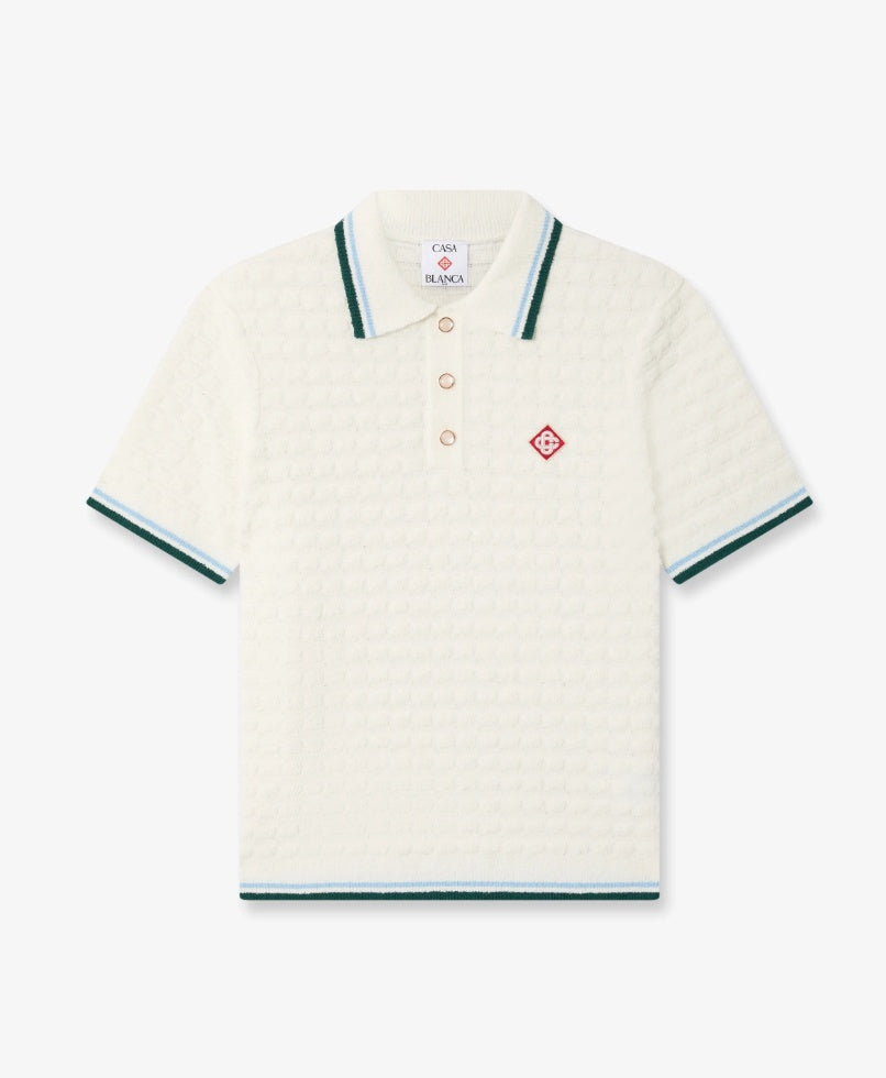 BOUCLE SHORT SLEEVE POLO