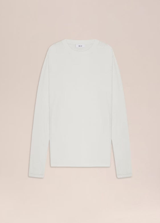 Clive - Waffleknit LS Tee Egg White