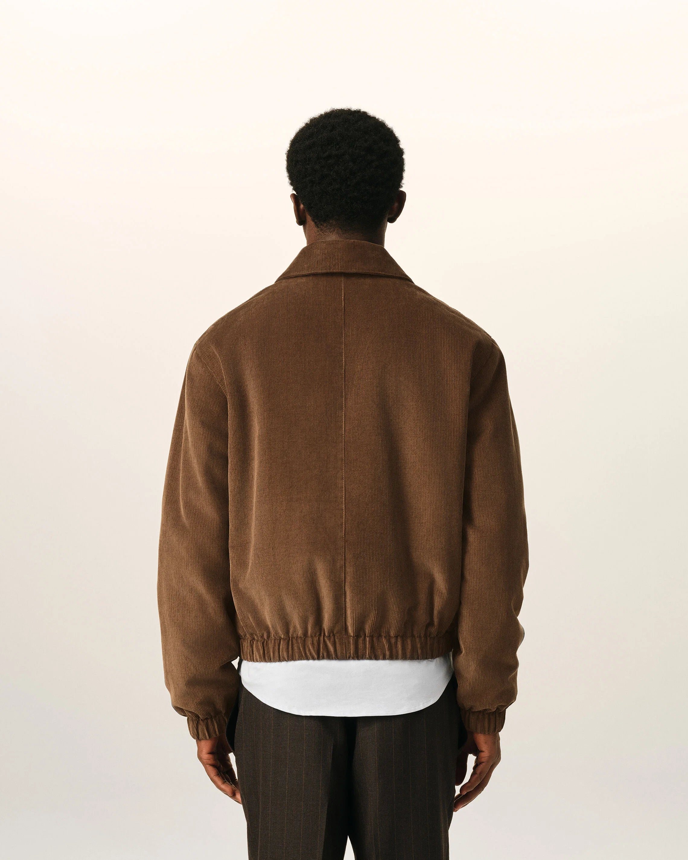 Ami de Coeur Corduroy Padded Zip Jacket