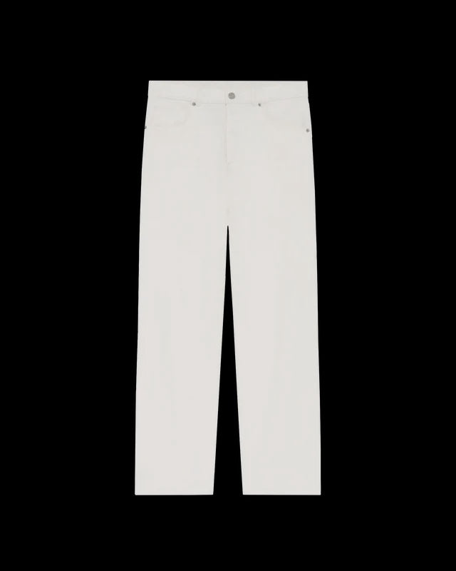 JEAN STRAIGHT OFF WHITE