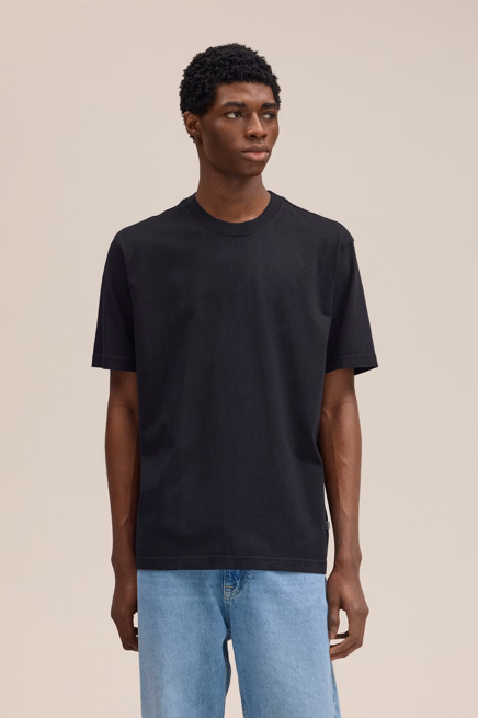 ADAM CASUAL PIMA TEE BLK