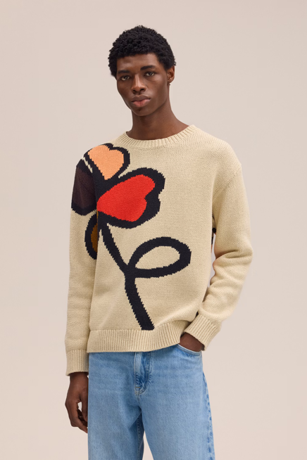 TODD INTARSIA SWEATER