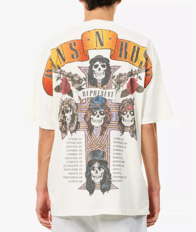 GN'R Tour T-Shirt Flat White