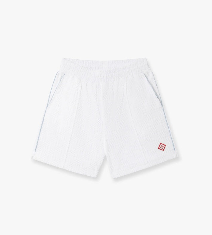 TOWELLING MONOGRAM SHORT