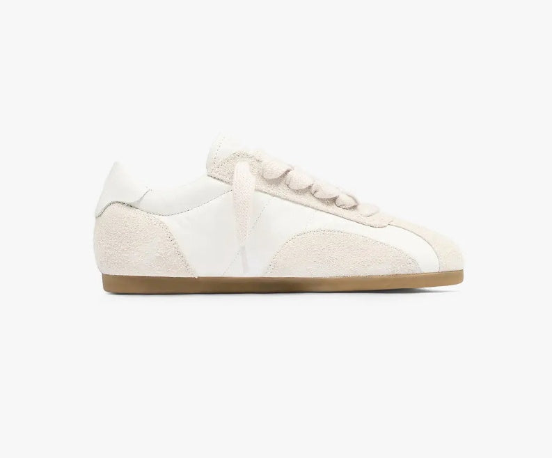 Low-Pro Leather Suede Sneaker