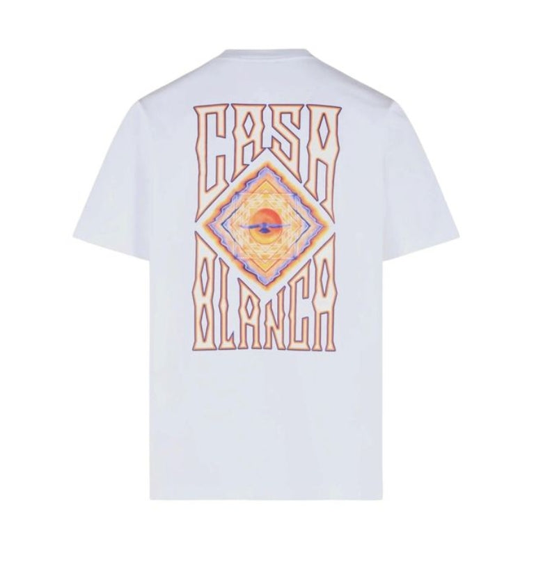 HERMONS MIRAGE PRINTED CLASSIC T-SHIRT WHITE