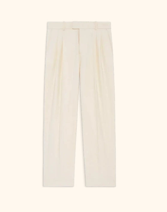 PANTALON GOLFEUR VISCOSE OFF WHT