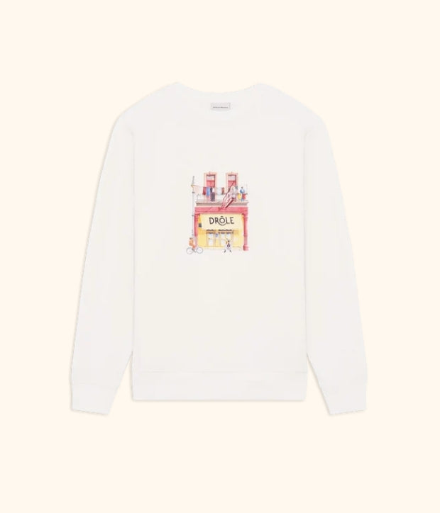 SWEATSHIRT DROLE CAFE