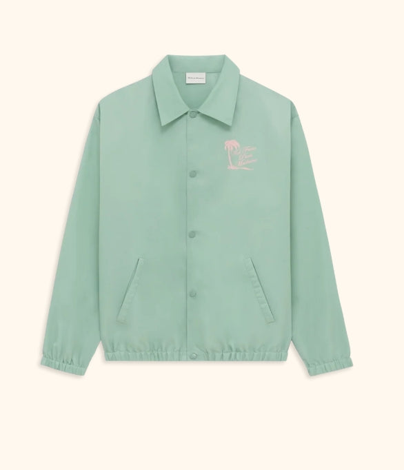 VESTE SLOGAN PALMIERS WTR GRN
