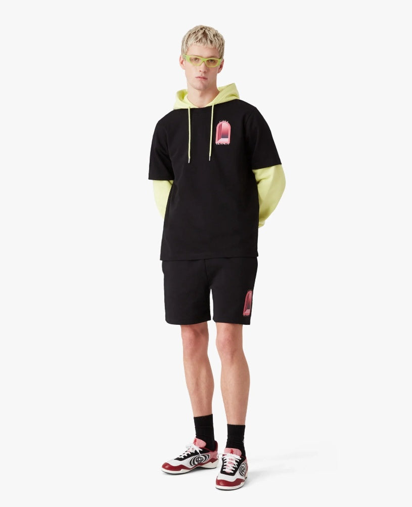 ARCHES CLASSIC T SHIRT BLK/PNK