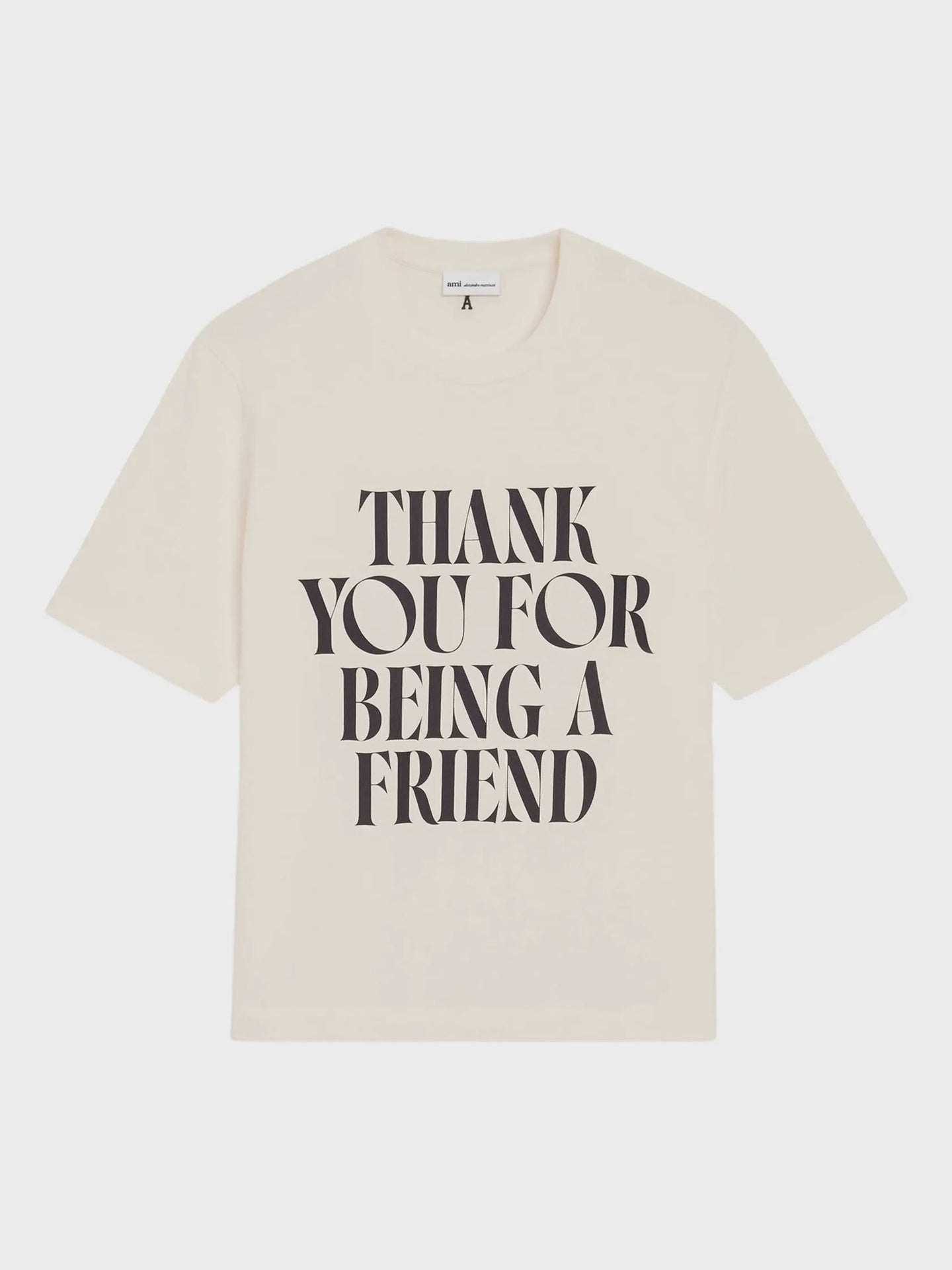 THANK YOU FOR BEING A FRIEND T SHIRT