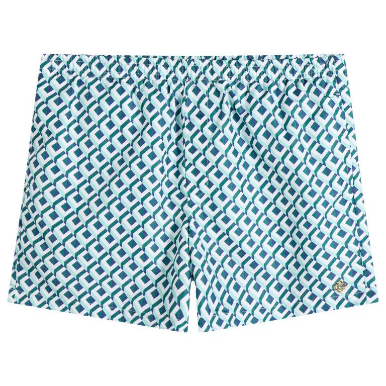 PRINTED SWIM SHORTS