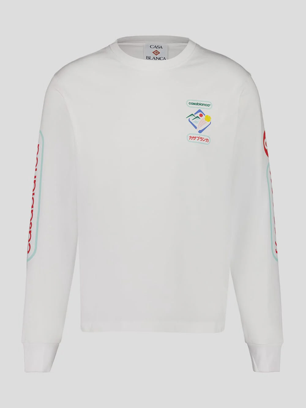 FUJI DREAM SCREEN PRINTED LONG SLEEVE T SHIRT