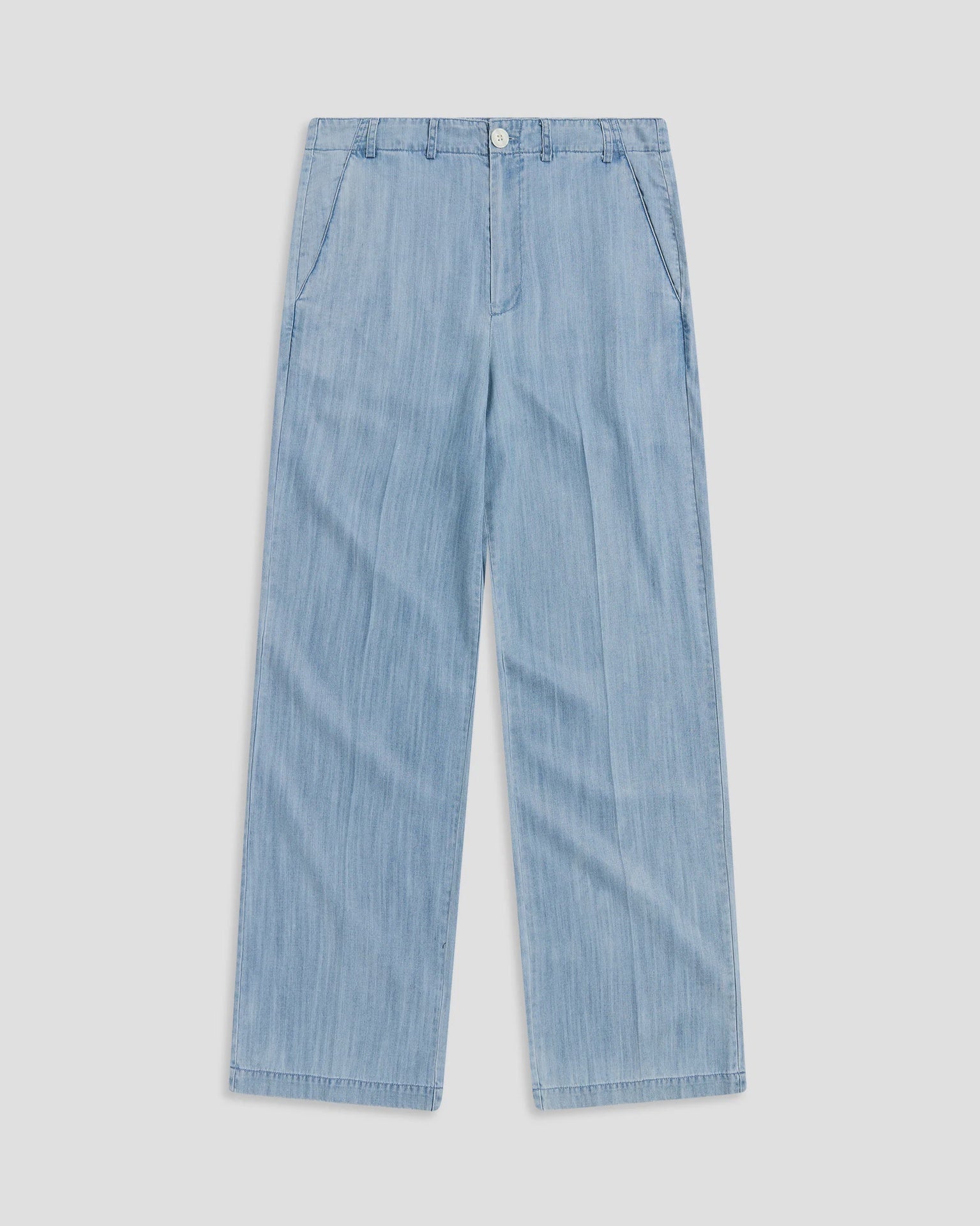 FEATHER WEIGHT ELLIOTT DENIM TROUSER LT WSH