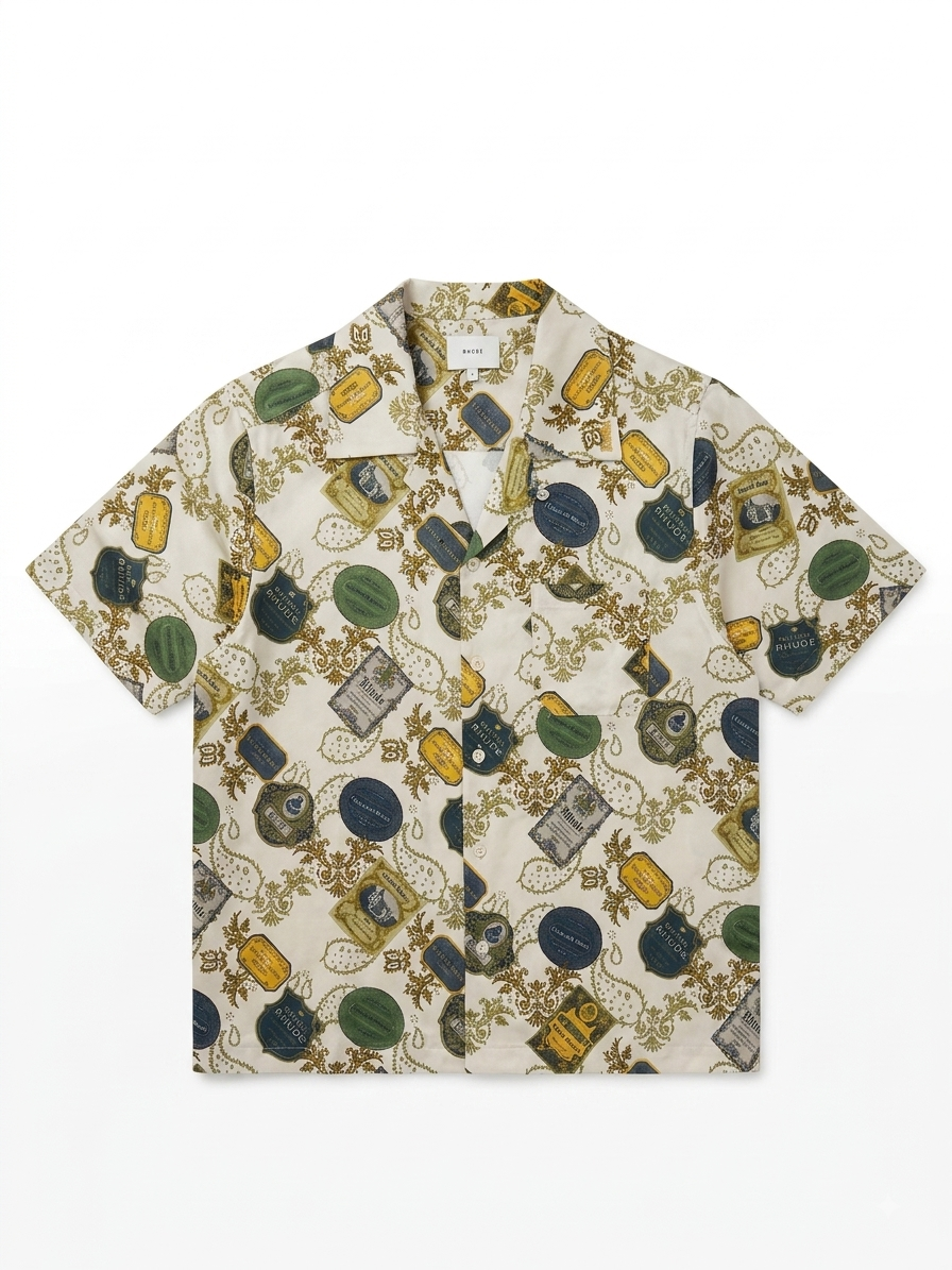 Vin Bandana Button-Up Shirt