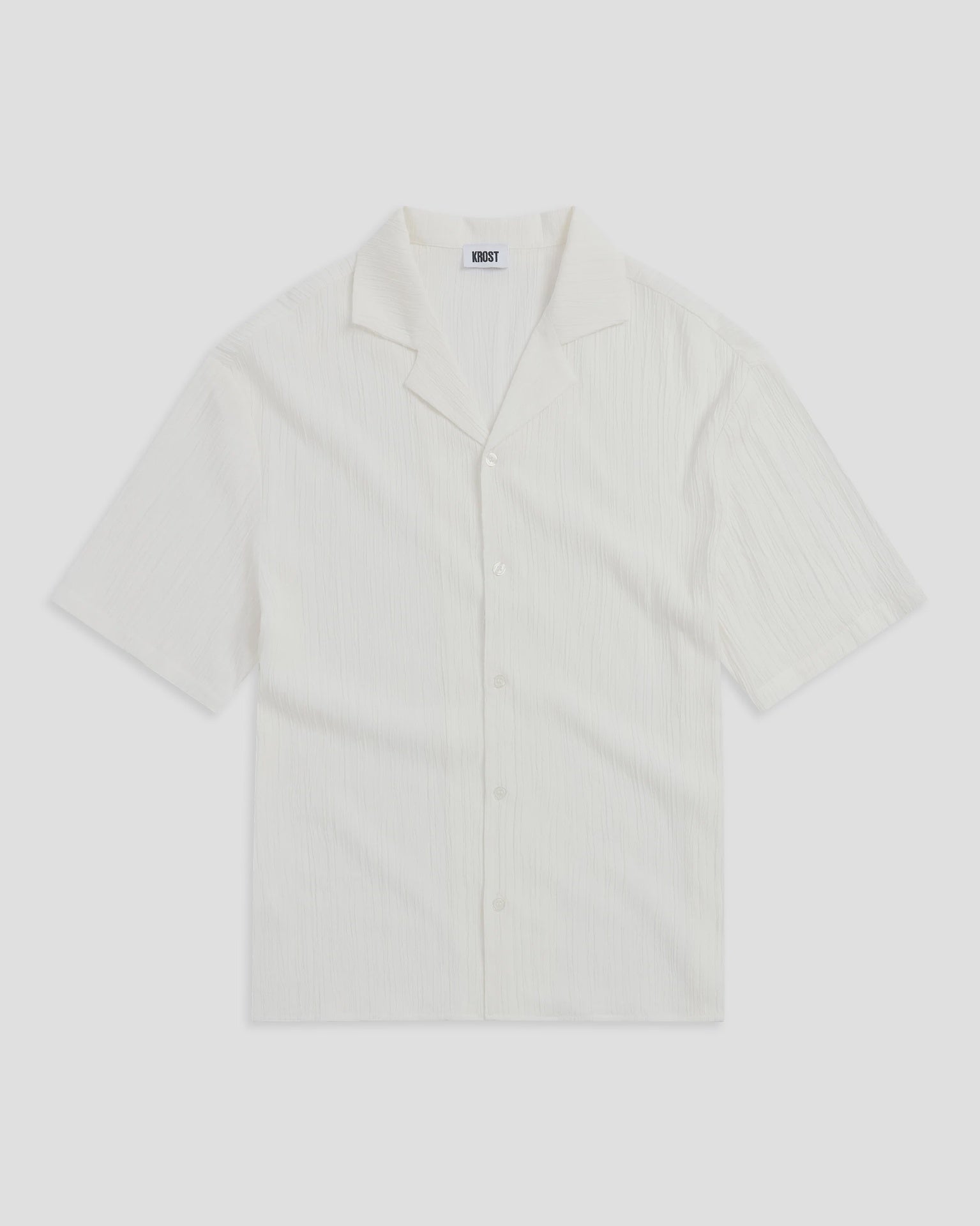TEXTURED BOWLING SHIRT
