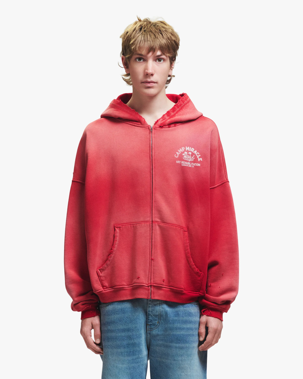 Camp Miracle Zip Hoodie
