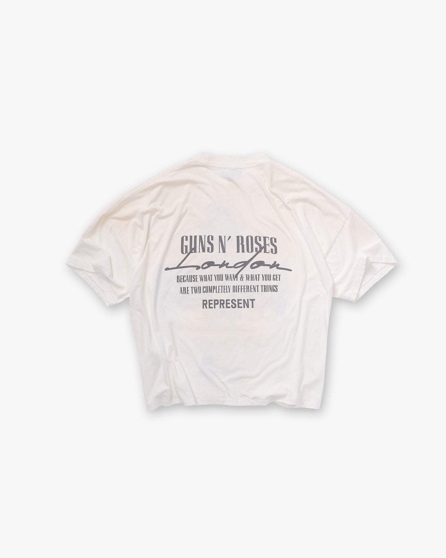 GN'R Tour T-Shirt Washed Ecru