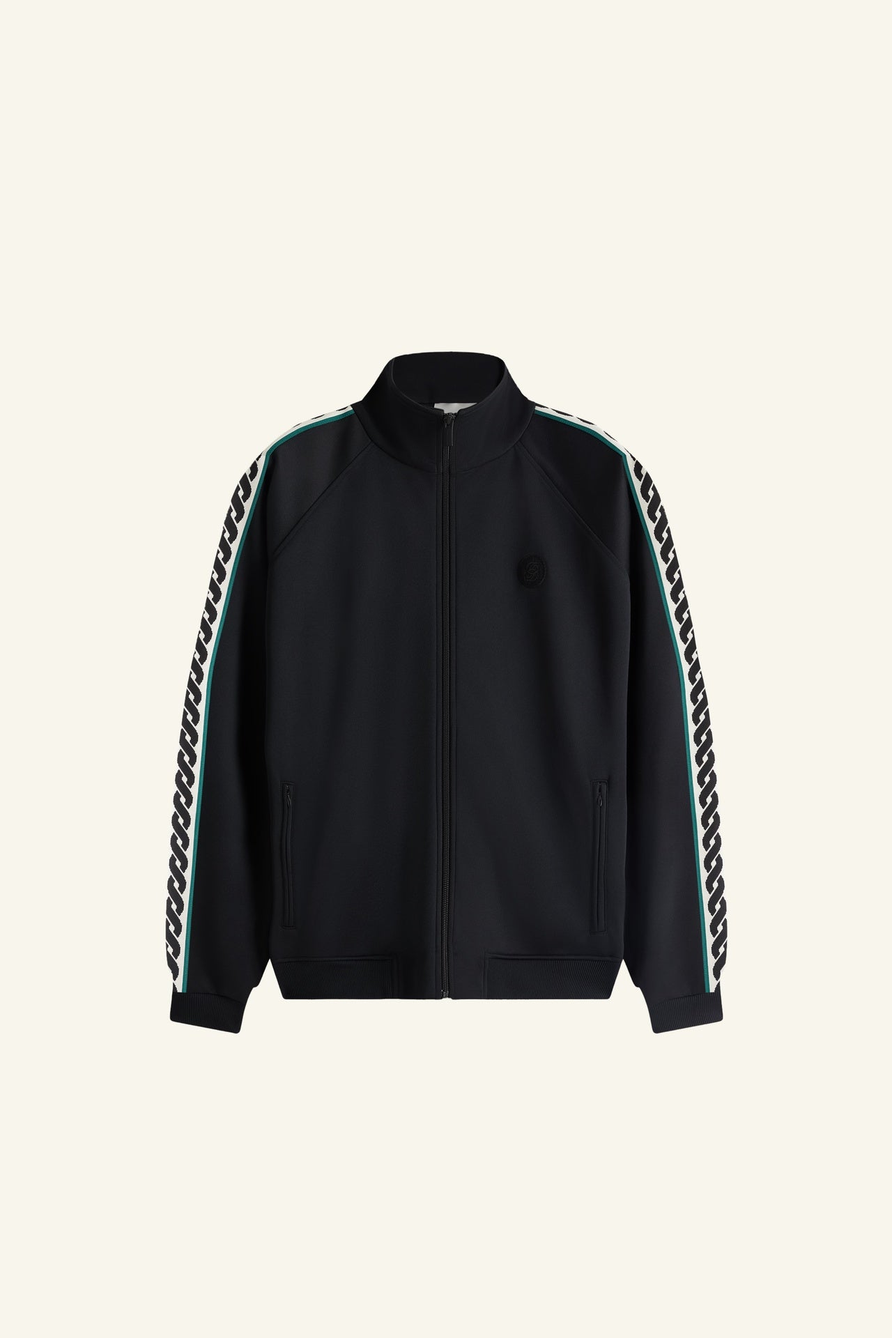 La Veste Survet BLK/GRN