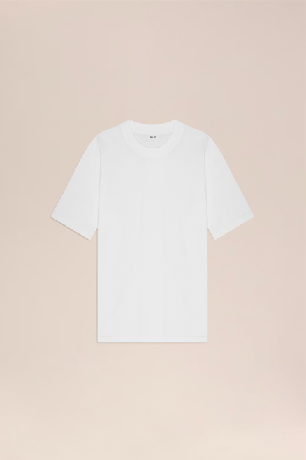 ADAM CASUAL PIMA TEE WHT