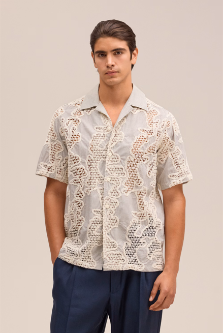 JULIO EMBROIDERY ORGANIC COTTON SHIRT