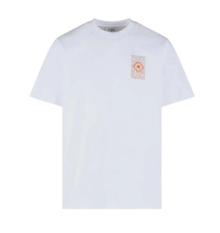 HERMONS MIRAGE PRINTED CLASSIC T-SHIRT WHITE