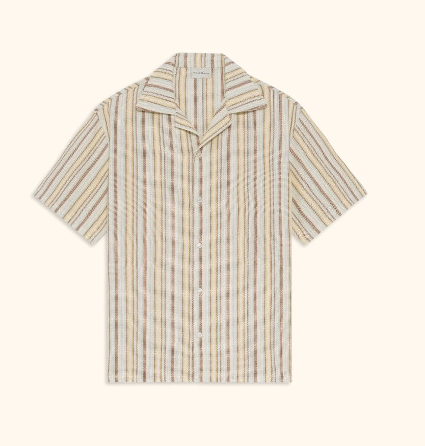 CHEMISE RAYEE COTON