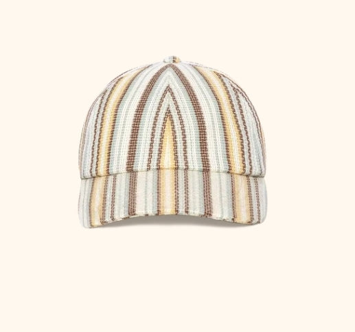 CASQUETTE A RAYURES MULTI