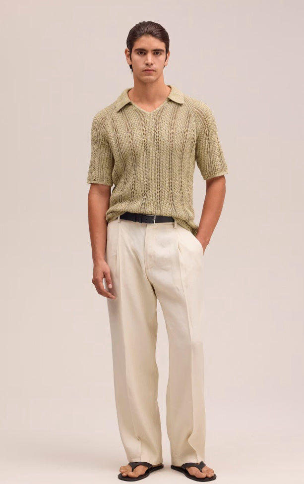 CALE V-NECK POLO