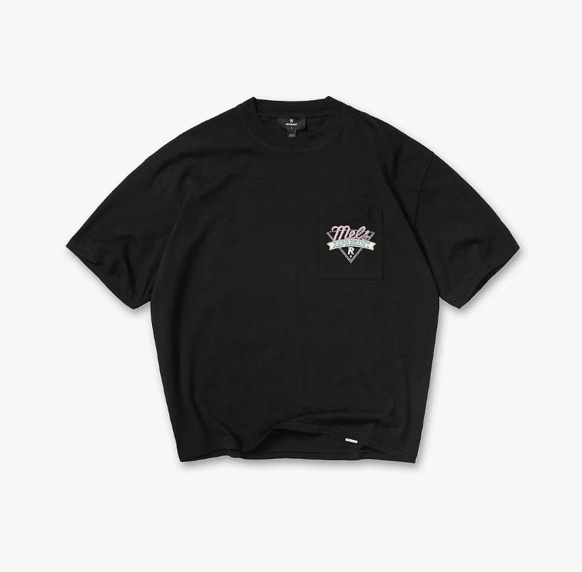 Mel's Diner T-Shirt Jet Black