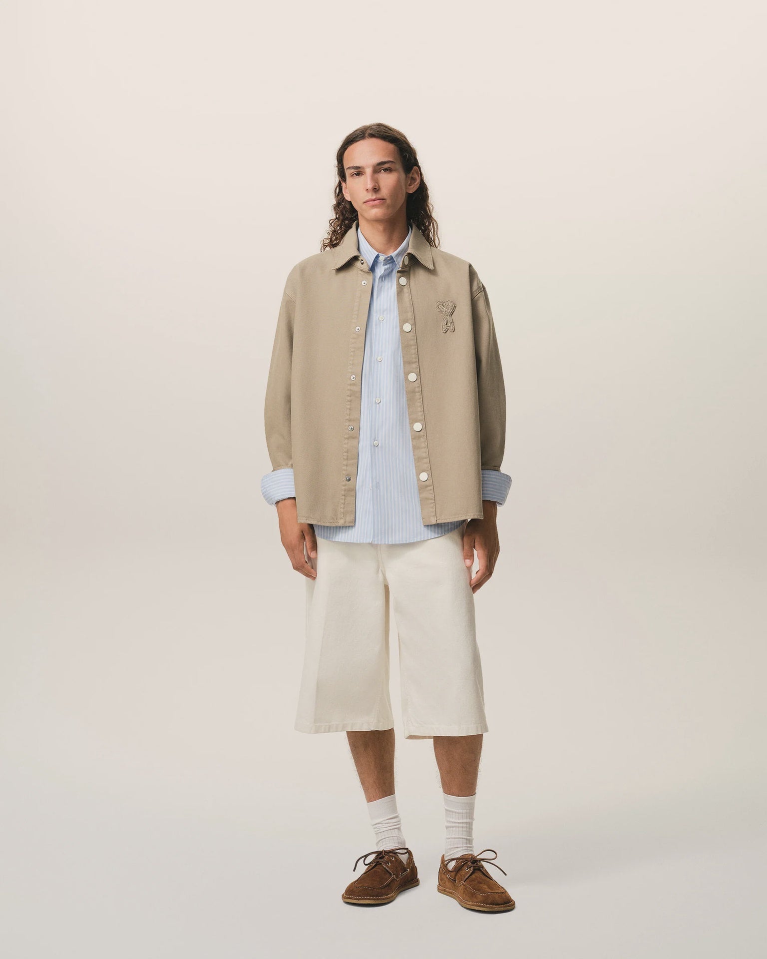 COTTON KNITTED ADC OVERSHIRT