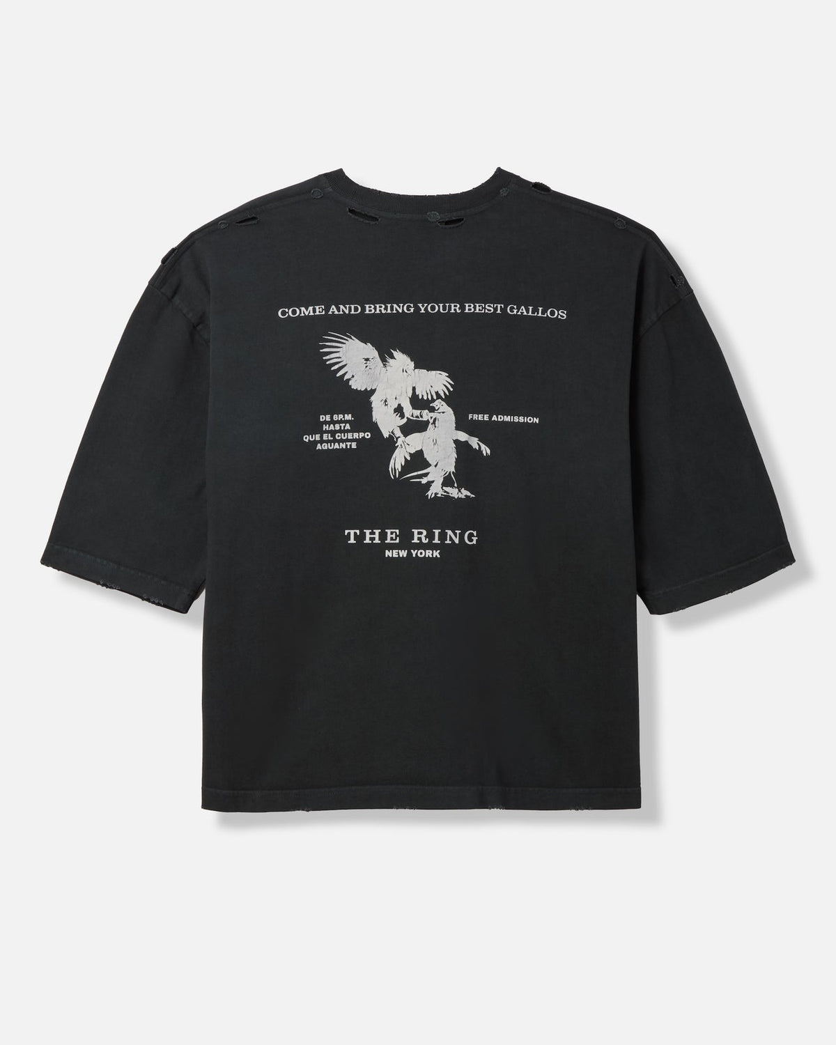The Ring Buffalo Tee Pirate Black