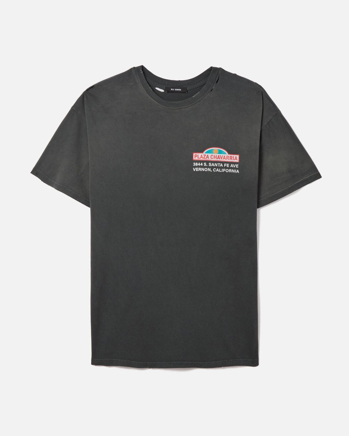 Plaza Chavarria Easy Tee Pirate Black