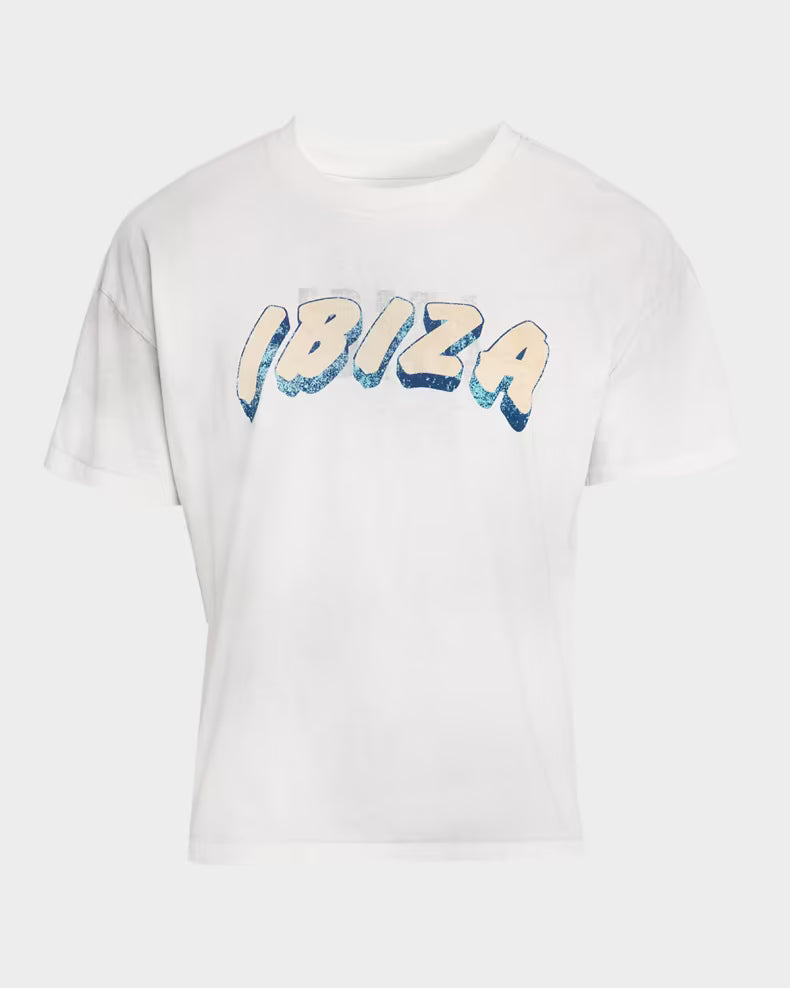 IBIZA T SHIRT DTY WHT