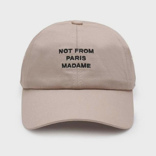 La Casquette Slogan Cap
