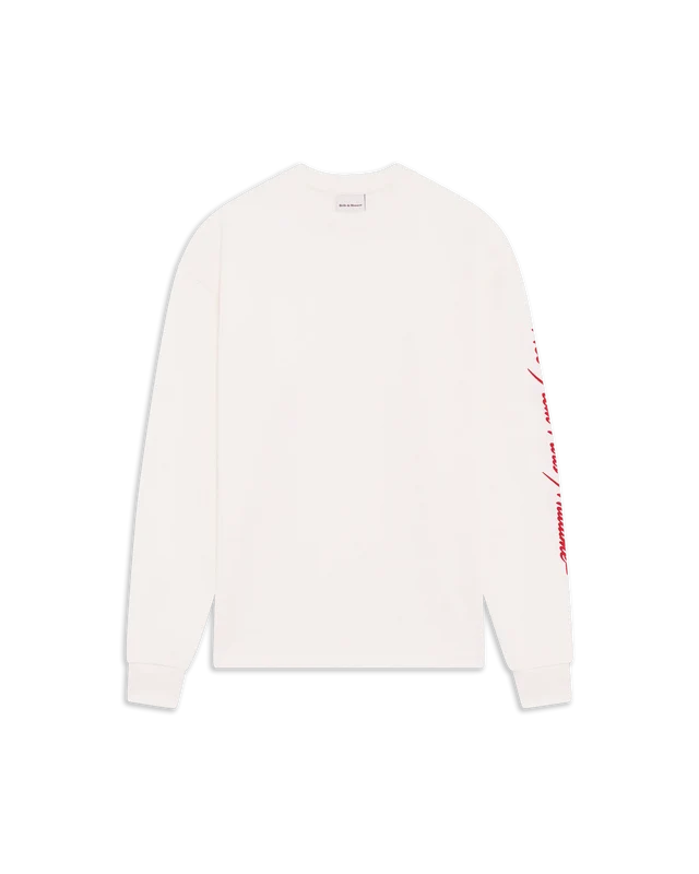 Slogan Long Sleeve T Shirt