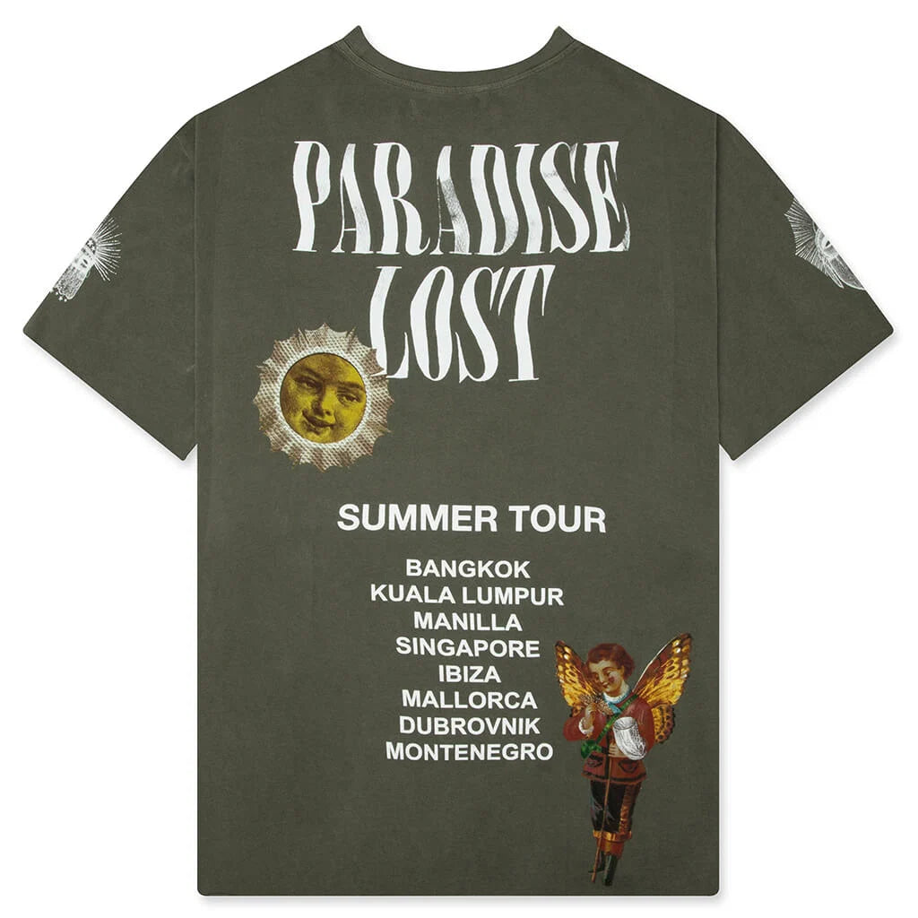 STAR GIRL T SHIRT GRN
