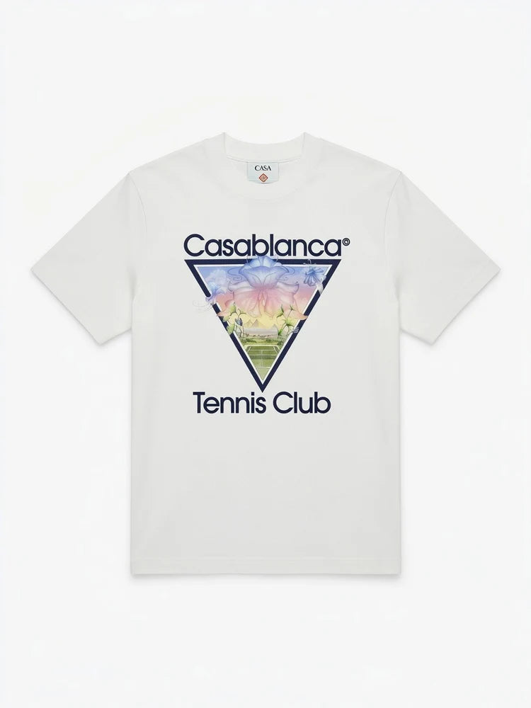 TENNIS CLUB ICON PRINTED CLASSIC T-SHIRT
