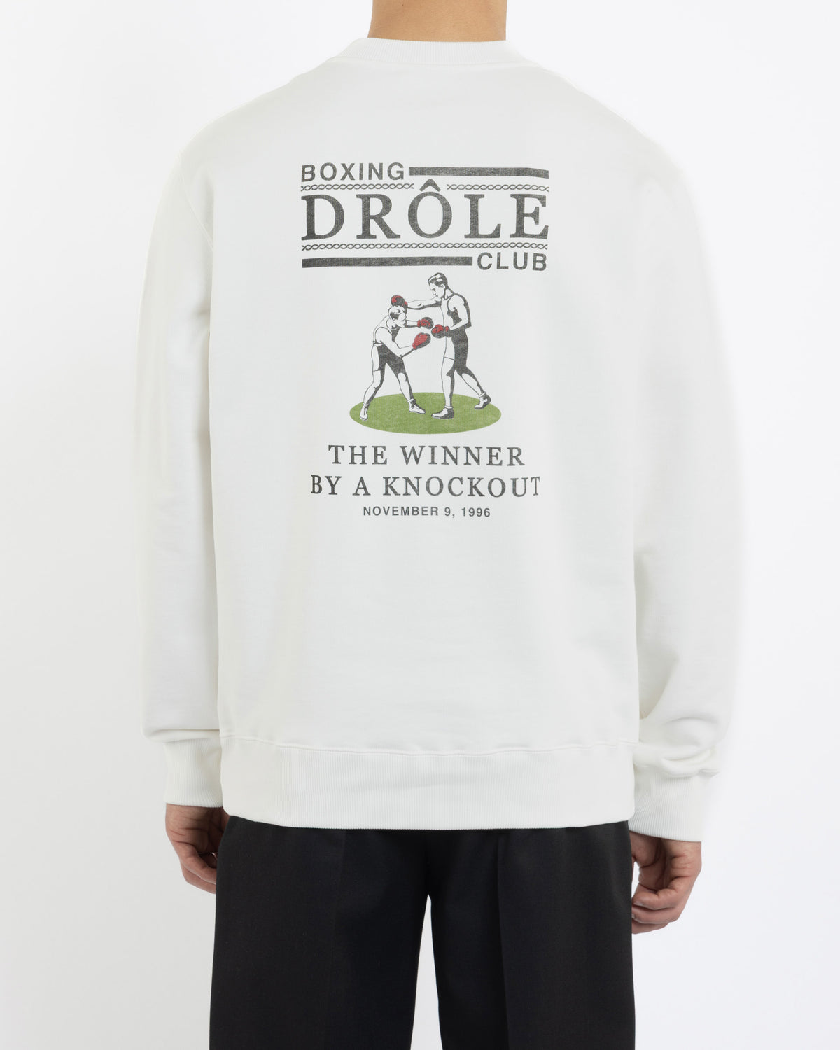 Drole Boxers Sweatshirt Off White