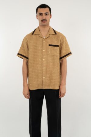 La Chemise Tweed Beige